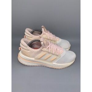 Adidas PLR_Boost White Bliss Orange Running Shoes IF4885 Women's Sz 10‎